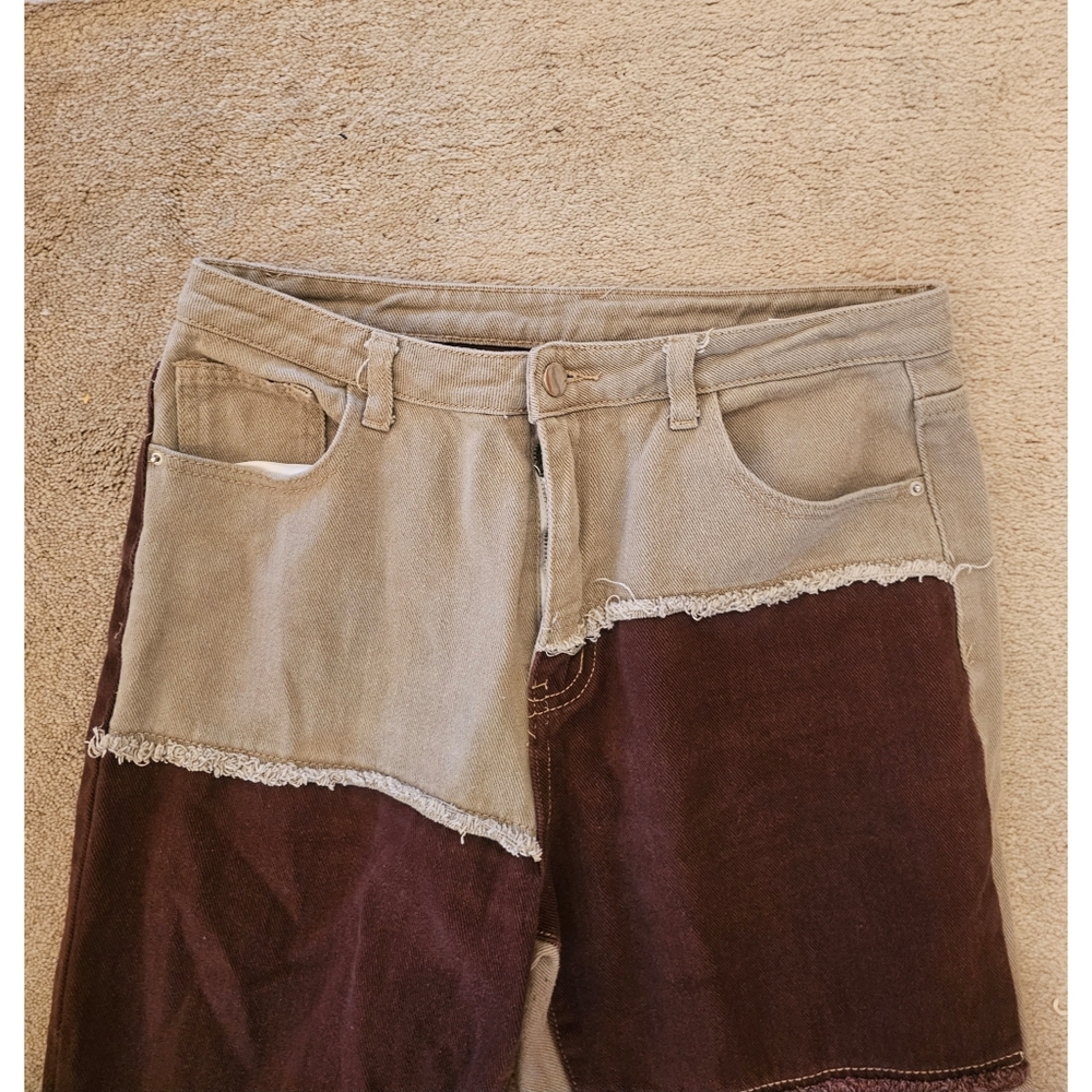 Fall Colorblock Jeans - Picture 2 of 5